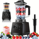 Professional Smoothie Blender with Powerful Motor and Dual Containers
