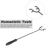 3-in-1 Square Fire Pit Table with BBQ Grill and Cover