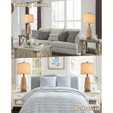 Stylish Rattan Table Lamps with USB Ports for Any Room