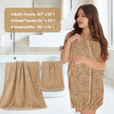 Premium Cotton Bath Towel Set for Ultimate Comfort and Absorbency