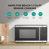 Hamilton Beach Countertop Microwave Oven Stainless Steel