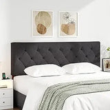 Stylish modern upholstered queen headboard for elegant interiors