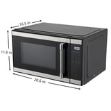 1000W Countertop Microwave With Touchpad And Sensor Cooking