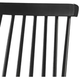 Wood Dining Chairs Set of Four Slat Back Farmhouse Style