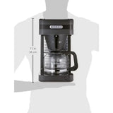 Fast Brew Drip Coffee Maker With Drip Free Stainless Carafe