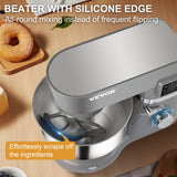 SucceBuy Stand Mixer With 6 Speeds LCD Timer Dough Hook