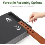 Luxury padded upholstered queen headboard with modern look