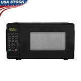 Countertop Microwave With LED Display And 10 Power Levels