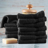 Luxury Cotton Bath Towels Set 12 Ultra Soft Quick Dry