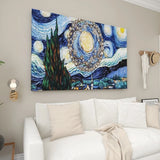 Mirrors and Frames/Pine Canvas Wall Art Gift For Birthday And Home Decor