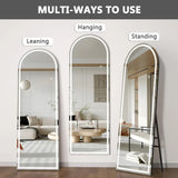 Arch LED Mirror With Three Temps And Adjustable Brightness
