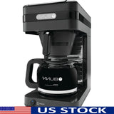 Fast Brew Drip Coffee Maker With Drip Free Stainless Carafe