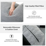 Mid Century Loveseat Upholstered Two Seater Sofa Lounge