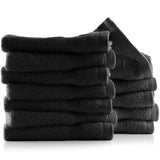 Luxury Cotton Bath Towels Set 12 Ultra Soft Quick Dry