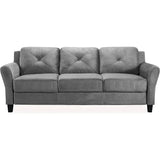 Lifestyle Solutions Harrington Sofa Modern L Shaped