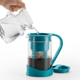 Cold Brew Infuser Coffee Maker With Glass Carafe Filter