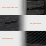 Three Drawer Nightstand With Storage For Bedroom Use