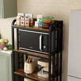 Four Tier Kitchen Baker's Rack With Rolling Wheels Cart