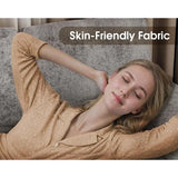 U Shaped Linen Sectional Sofa With Double Chaise Living