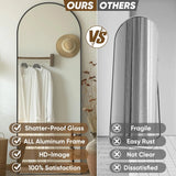 Rectangle Floor Mirror With Stand For Bedroom Living Room