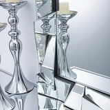 Decorative Wall Mirror Beveled Edge With Uneven Glass Frame