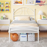Kids basketball bed frame with under bed storage