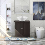 Traditional Under Sink Storage Vanity Cabinet for Organized Bathrooms