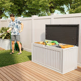 Heavy-Duty Outdoor Storage Box for Cushions and Tools