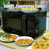 Candy Compact Microwave with 360 Degree Rotation and Rapid Heating