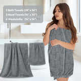 Premium Cotton Bath Towel Set for Ultimate Comfort and Absorbency