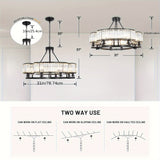 French Traditional 8 Light Round Chandelier With Crystals