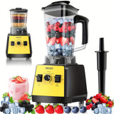 Professional Smoothie Blender with Powerful Motor and Dual Containers