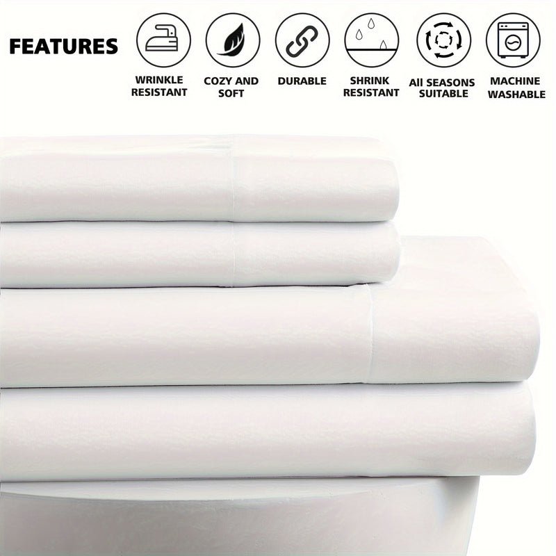 Luxury Microfiber Sheet Set for Ultimate Comfort and Style