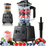 Professional Smoothie Blender with Powerful Motor and Dual Containers