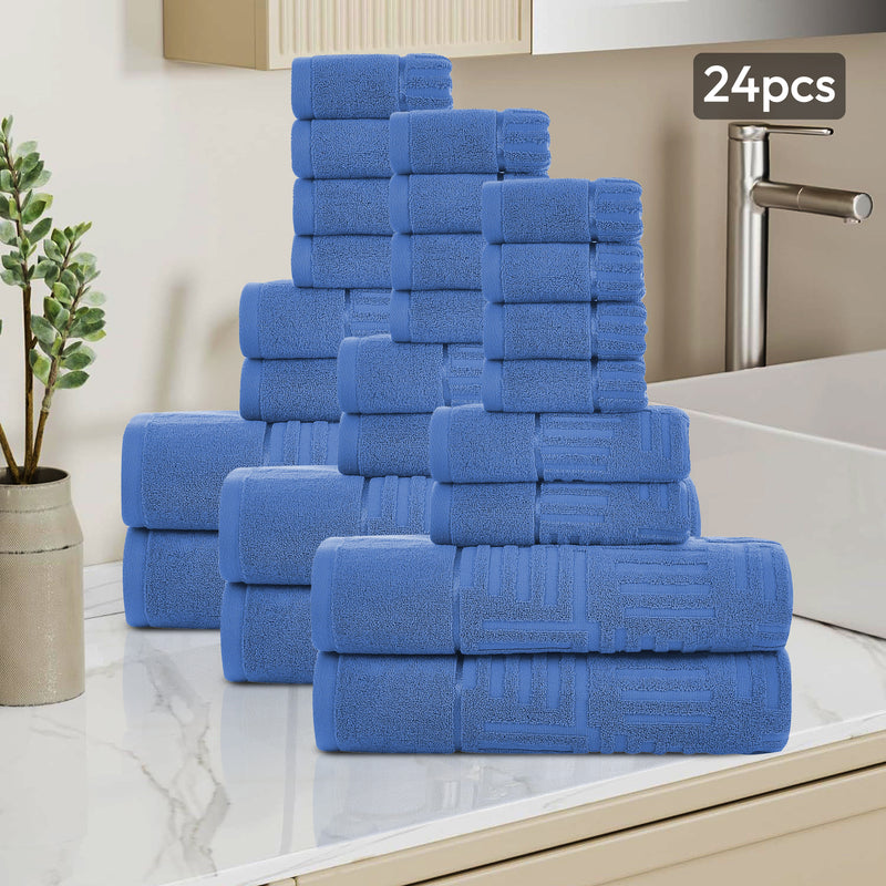 Premium Cotton Bath Towel Set for Ultimate Comfort and Absorbency
