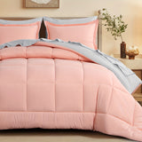 Luxurious Reversible Bedding Set Microfiber Bed in a Bag