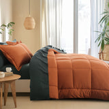 Luxurious Reversible Bedding Set Microfiber Bed in a Bag