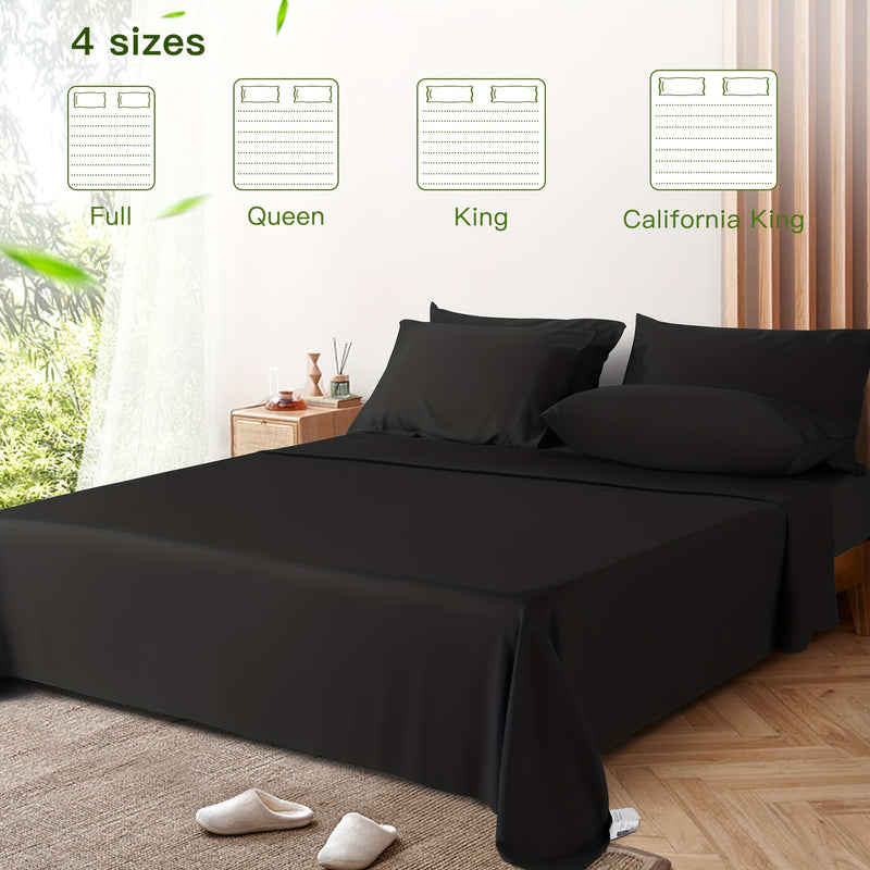 Luxury Bamboo Bed Sheets Set for Ultimate Comfort and Breathability