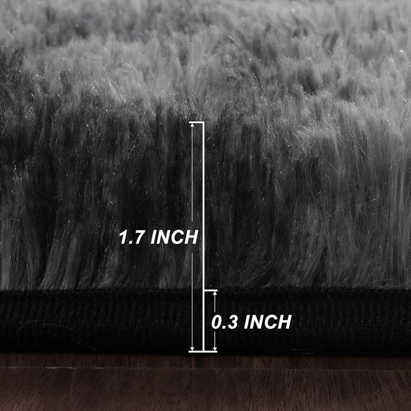 Luxurious Shaggy Plush Carpet Rug for Elegant Home Decor