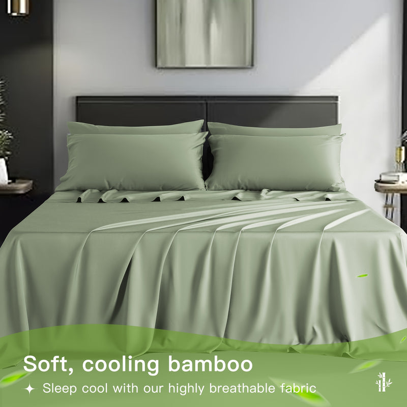 Luxury Bamboo Bed Sheets Set for Ultimate Comfort and Breathability