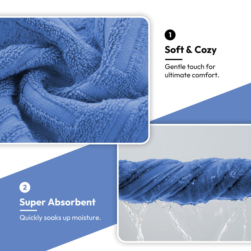 Premium Cotton Bath Towel Set for Ultimate Comfort and Absorbency