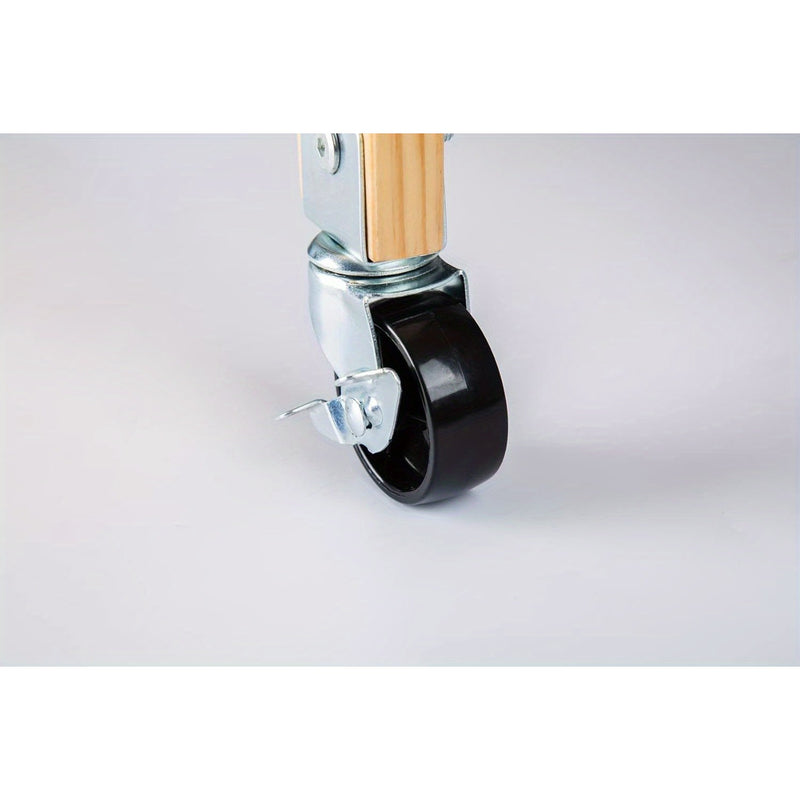 Rolling Kitchen Island Cart with Drop Leaf and Ample Storage