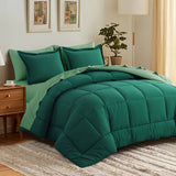 Luxurious Reversible Bedding Set Microfiber Bed in a Bag
