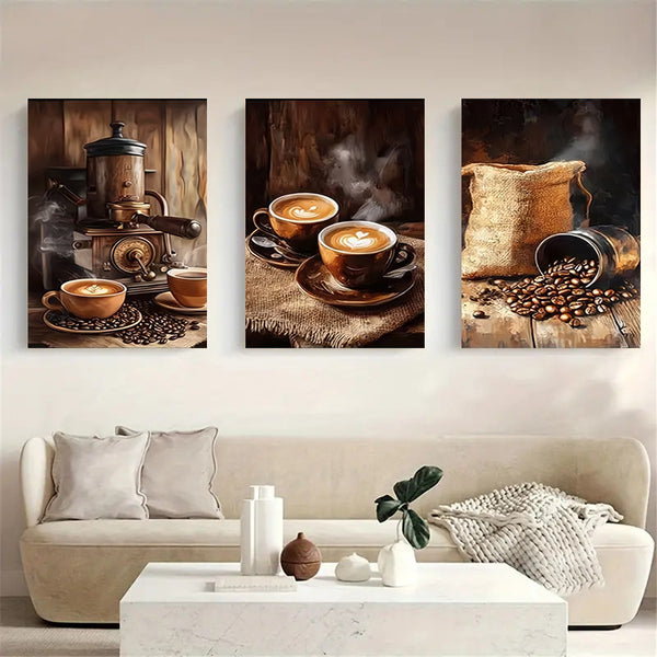 Mirrors and Frames/Exquisite Wooden Frame Canvas Art Poster Set for Home
