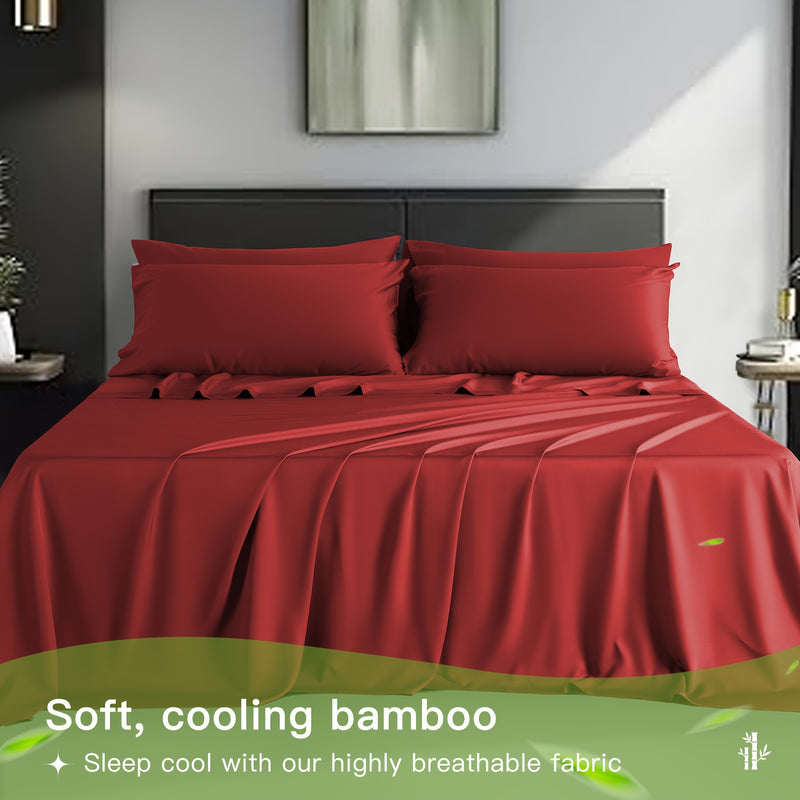 Luxury Bamboo Bed Sheets Set for Ultimate Comfort and Breathability