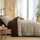 Luxurious Reversible Bedding Set Microfiber Bed in a Bag