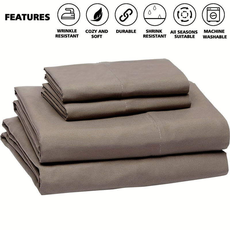 Luxury Microfiber Sheet Set for Ultimate Comfort and Style