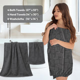 Premium Cotton Bath Towel Set for Ultimate Comfort and Absorbency