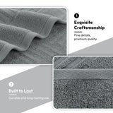 Premium Cotton Bath Towel Set for Ultimate Comfort and Absorbency