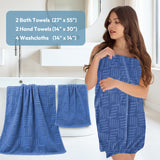 Premium Cotton Bath Towel Set for Ultimate Comfort and Absorbency